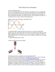 Three Phase Power Generation