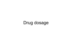 Drug dosage - jan.ucc.nau.edu