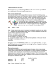 Hypothesis test for the mean