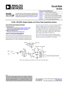 EVAL-CN0255-SDPZ Datasheet