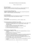 Key Terms - The Joy of Stats