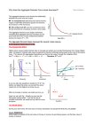 Why does the Aggregate Demand Curve slope downward