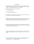 Practice - Circular Motion