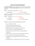 Prepositions