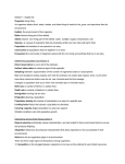 Section 1: chapter 20 Organism-living thing An organism obtains