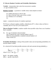 Discrete Random Variables