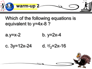 4.1 Congruent Figures