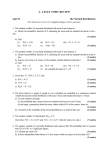 B Normal distribution