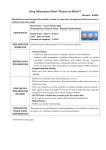 Drug Information Sheet ("Kusuri-no