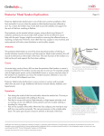 org Posterior Tibial Tendon Dysfunction - OrthoInfo