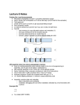 Lecture 8 Notes