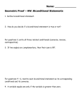 Biconditional Worksheet File