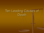 Ten Leading Causes of Death