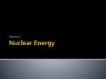 Nuclear Energy