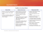 Conflict in the Greek World