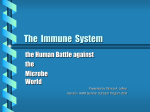 The Immune System - Harvard Life Science Outreach Program