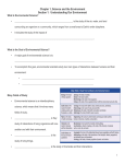 Chapter 1, Science and the Environment