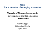 International Flow of Financial Resources