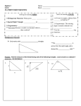 Special Right Triangles