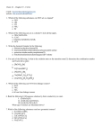 Chapter 19 Worksheet