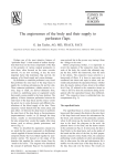 The angiosomes of the body and their supply to perforator flaps