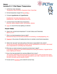 Name: Activity 8.1.1 Vital Signs: Temperature List the four main vital