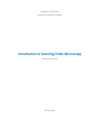 Introduction to Scanning Probe Microscopy