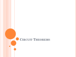 Circuit Theorems