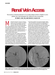 Renal Vein Access - Endovascular Today