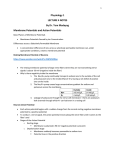 lecture notes #4 membrane potentials