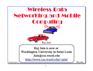 Wireless Data Networking and Mobile Computing