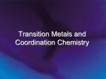 Transition Metales