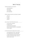 1) Where does glycolysis occur in the cell