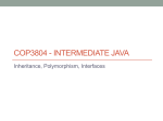 COP3804 - Intermediate java