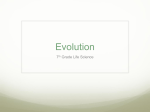 Evolution - Science with Ms. Peralez