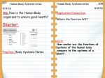 Body Systems Notes