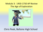 AP Review 1450-1750 - Galena Park ISD Moodle