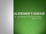 Alzheimer`s Disease