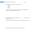 Chemistry Homework * History of the Atom