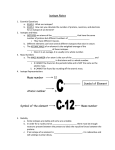 Isotope Notes