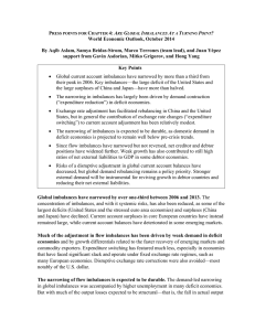 Are Global Imbalances at a Turning Point?