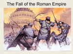 The Fall of the Roman Empire