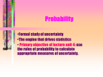 Probability - NCSU Statistics