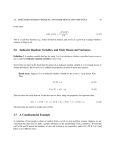 3.6 Indicator Random Variables, and Their Means and Variances