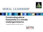 Moral Leadership