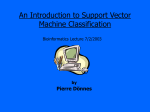 An introduction to Support Vector Machines