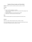 Determining the Structure of Primary, Secondary, and Tertiary Alcohols