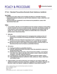 CP-66 – Standard Precautions (formerly Body Substance Isolation)