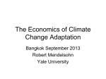 Climate Change Impacts and Adaptations