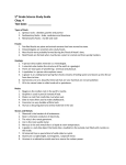 5 th Grade Science Study Guide Chap. 4 Test Date